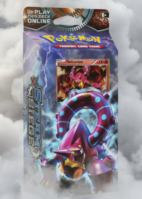 Volcanion Steam Siege Theme Deck - "Gears of Fire"