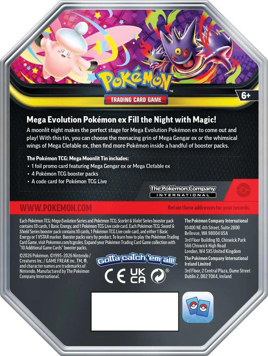Mega Clefable ex Mega Moonlit Tin