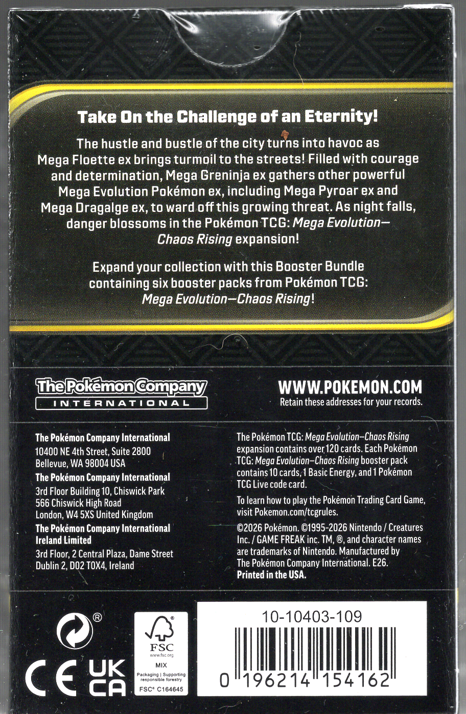 Chaos Rising Booster Bundle